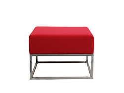 Staal® Lounge small White incl. Red seating
