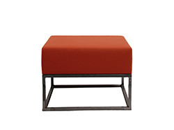 Staal® Lounge small White incl. Orange seating