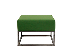 Staal® Lounge small White incl. Green seating