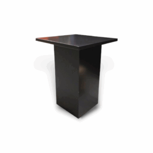 Dutch® Kolom Bartable Black (80x80)