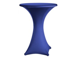 Statafelhoes strak donker blauw, excl. statafel