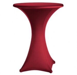 Statafelhoes strak bordeaux, exc. statafels