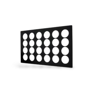Inlegplaat 1/1 GN t.b.v. Bellytray, met 24 gaten