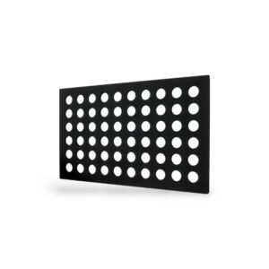 Inlegplaat 1/1 GN t.b.v. Bellytray, met 60 gaten