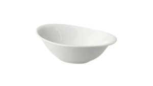 Palmer Schaal Diep Ovaal 25 x 16 cm Wit