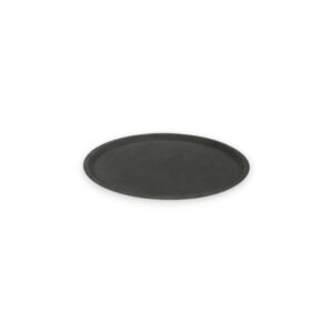 Dienblad Rond Zwart Antislip Ø38 cm