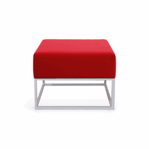 Staal® Lounge small White incl. Red seating