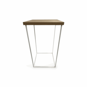 Staal® Bartable White incl. Oak top