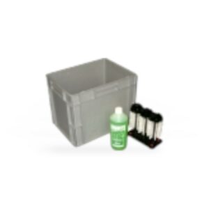 Spoelbak 40 x 30 cm incl borstel