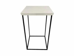 Staal® Bartable Black incl. White top