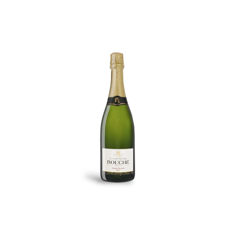 Champagne Bouché Père et Fils Cuvée Brut – doos van 6 flessen kopen bij Broers Verhuur