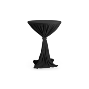 Statafelhoes Zwart met strik, excl. statafel