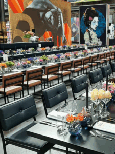 industrial chic diner