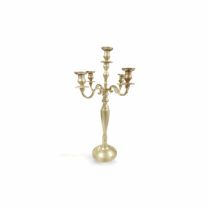 Kandelaar Goud Luxe 5 Arm (80 cm hoog)